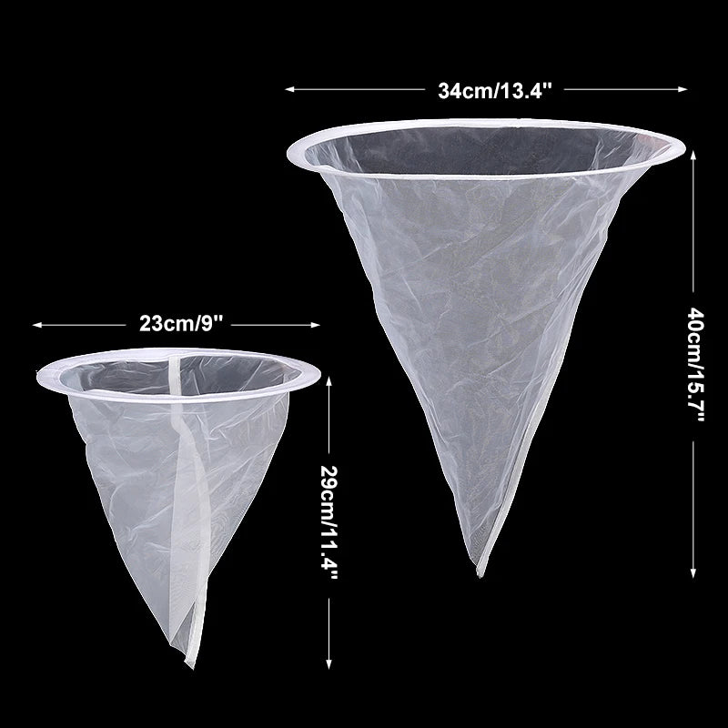 1 Pcs Beekeeping Equipment Bee Honey Filter Nylon Cone-Shape Honey Screener Bee Hive Bee Honey Tools