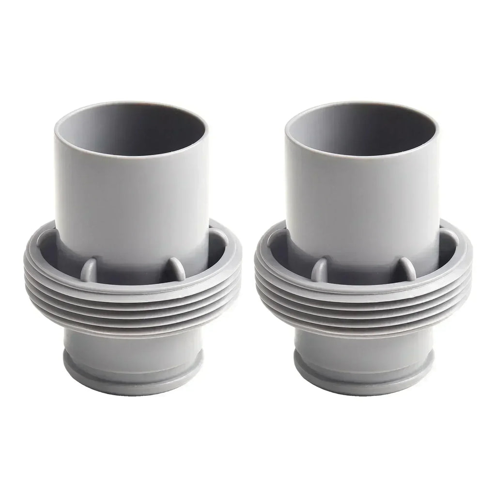 2PCS PVC Above Ground Pool Adapter For-Bestway P05992 Hose 38MM Adapter Saltwater Chlorinator Sand Pump Replacement Adapter