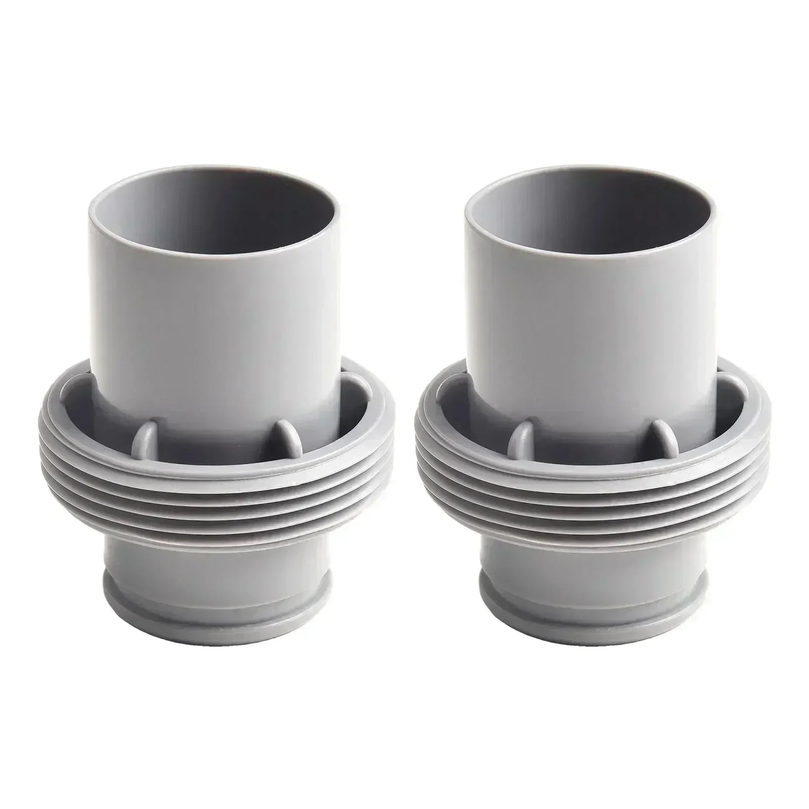 2PCS PVC Above Ground Pool Adapter For-Bestway P05992 Hose 38MM Adapter Saltwater Chlorinator Sand Pump Replacement Adapter