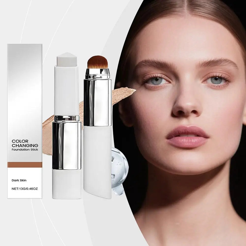 Base de Maquillaje 2 en 1 - Cambia de Color según tu Piel