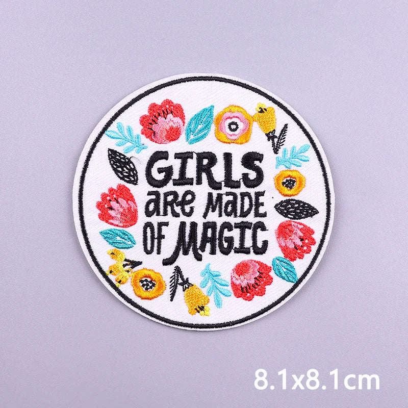 Van Gogh Oil Painting Embroidery Patch Iron On Patches For Clothing Thermoadhesive Patches On Clothes Sewing/Fusible Applique