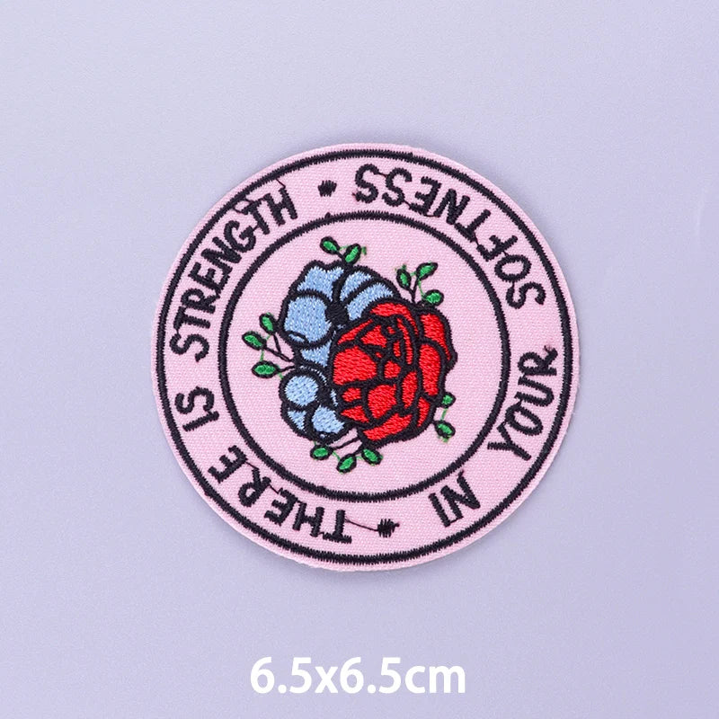 Van Gogh Oil Painting Embroidery Patch Iron On Patches For Clothing Thermoadhesive Patches On Clothes Sewing/Fusible Applique