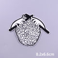 Van Gogh Oil Painting Embroidery Patch Iron On Patches For Clothing Thermoadhesive Patches On Clothes Sewing/Fusible Applique