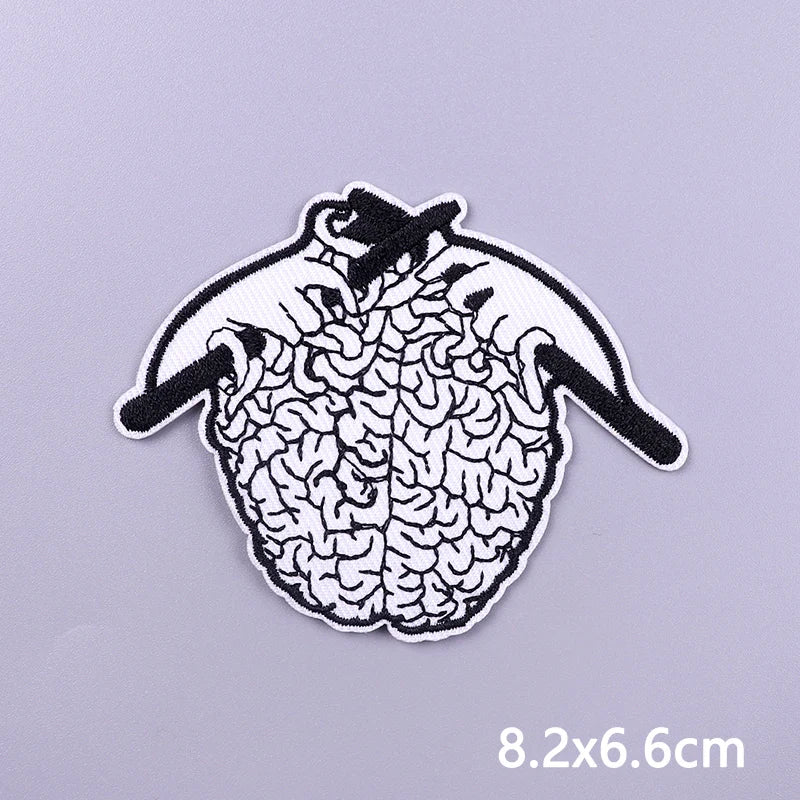 Van Gogh Oil Painting Embroidery Patch Iron On Patches For Clothing Thermoadhesive Patches On Clothes Sewing/Fusible Applique