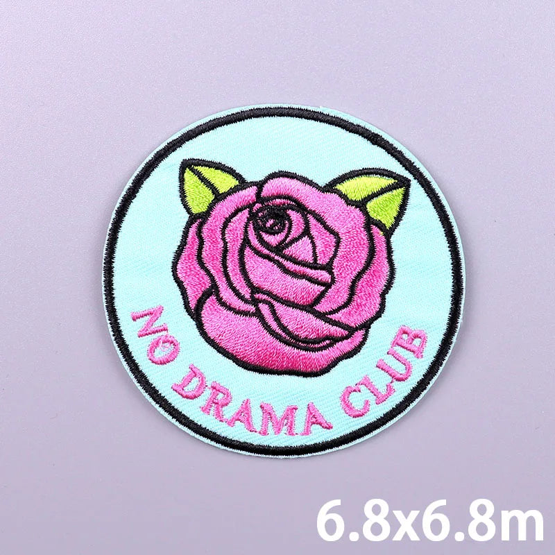 Van Gogh Oil Painting Embroidery Patch Iron On Patches For Clothing Thermoadhesive Patches On Clothes Sewing/Fusible Applique
