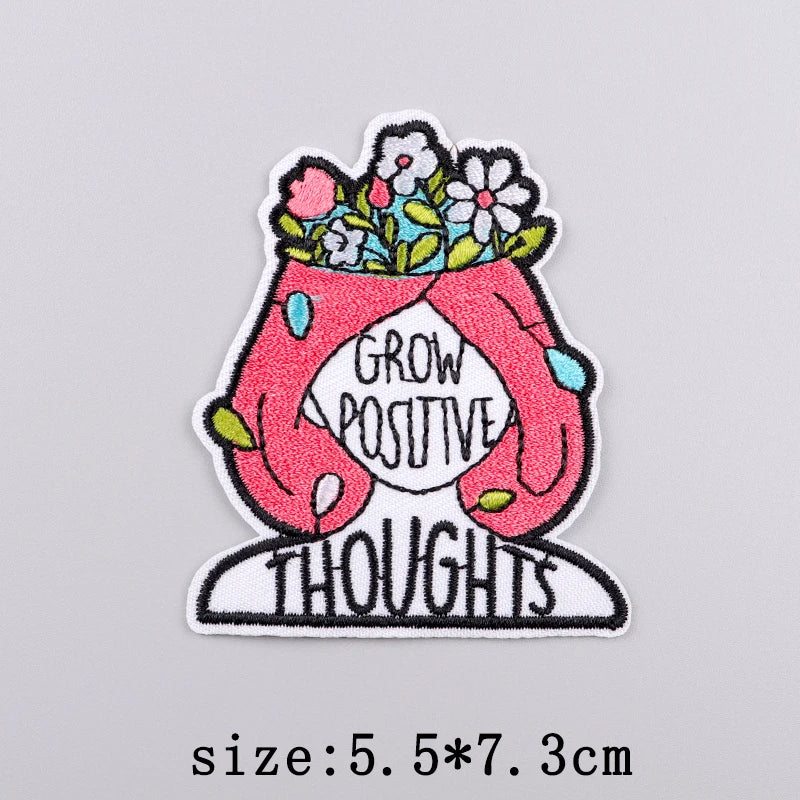 Van Gogh Oil Painting Embroidery Patch Iron On Patches For Clothing Thermoadhesive Patches On Clothes Sewing/Fusible Applique