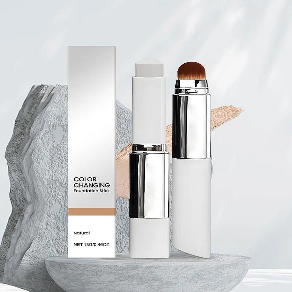 Base de Maquillaje 2 en 1 - Cambia de Color según tu Piel