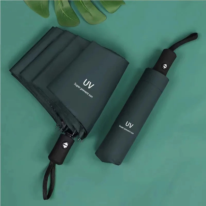 8 Ribs Travel Rain Sun Umbrellas Windproof Multi-color Travel Umbrella Automatic Open And Close