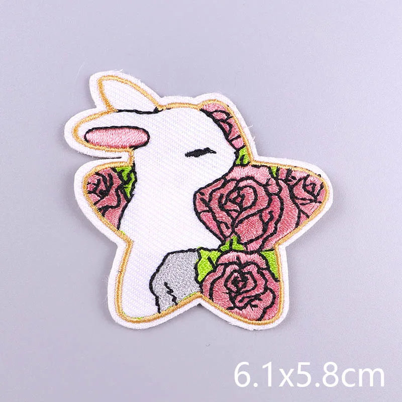 Van Gogh Oil Painting Embroidery Patch Iron On Patches For Clothing Thermoadhesive Patches On Clothes Sewing/Fusible Applique
